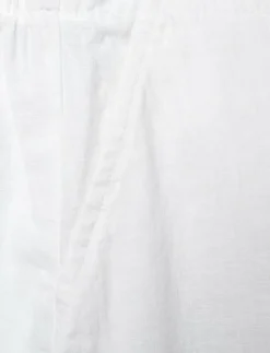 PULL ON COTTON LINEN PANTS - Byxa