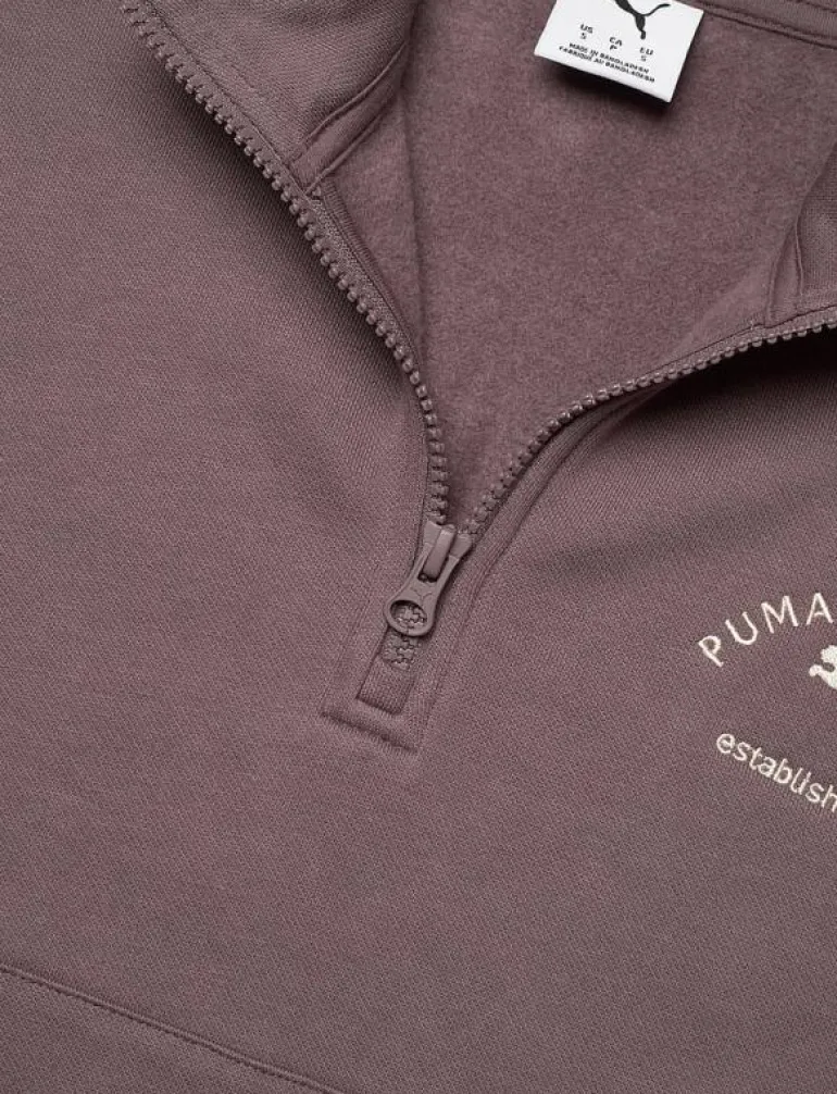 PUMA CLASS Comfort Half-Zip Short Crew FL - Sweatshirts