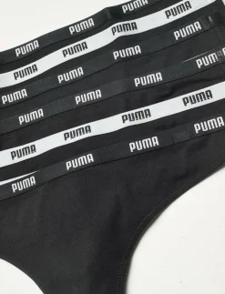 PUMA WOMEN STRING 6P ECOM - Underkläder