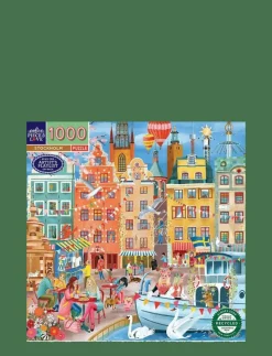 Puzzle 1000 pcs - Stockholm - Klassiska pussel