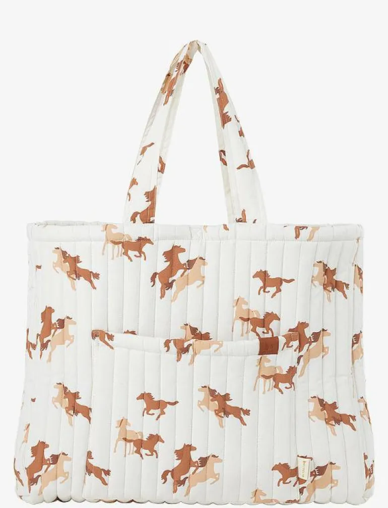 Quilted Tote Bag - Wild at Heart - Tygpåsar och små väskor