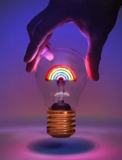Rainbow Lampa - Glödlampor