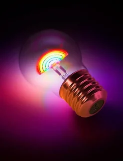Rainbow Lampa - Glödlampor