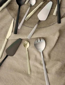 RAW cutlery matte steel - 2 pcs saladset giftbox - Salladsbestick