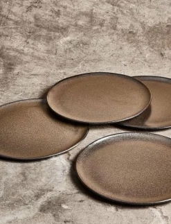 RAW Metallic Brown - frokost tallerken 1 stk 23 cm - Assietter