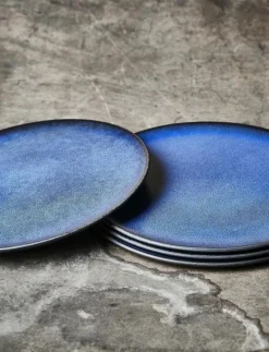 RAW Midnight Blue - middags tallerken 28 cm 1 stk - Mattallrikar