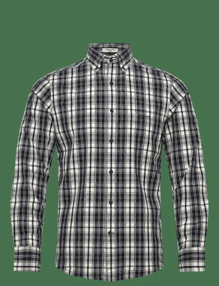 REG ARCHIVE POPLIN PLAID SHIRT - Rutiga skjortor