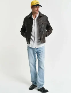 REG CLASSIC OXFORD CHECK SHIRT - Oxford-skjortor