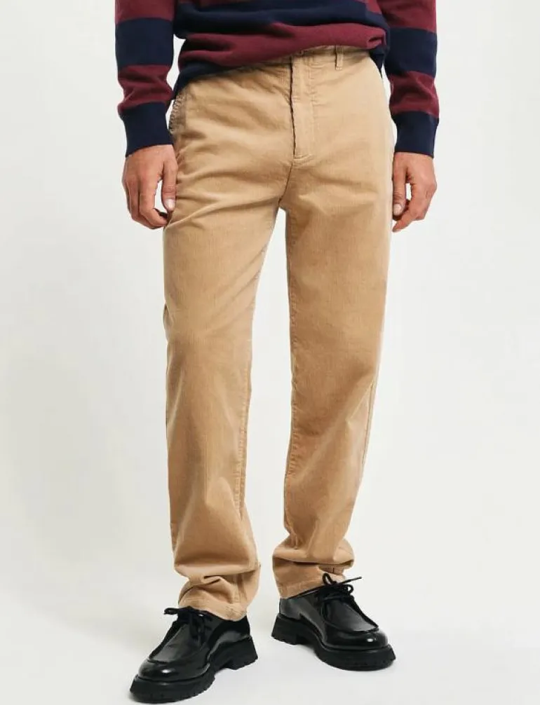 REGULAR CORD CHINOS - Chinos