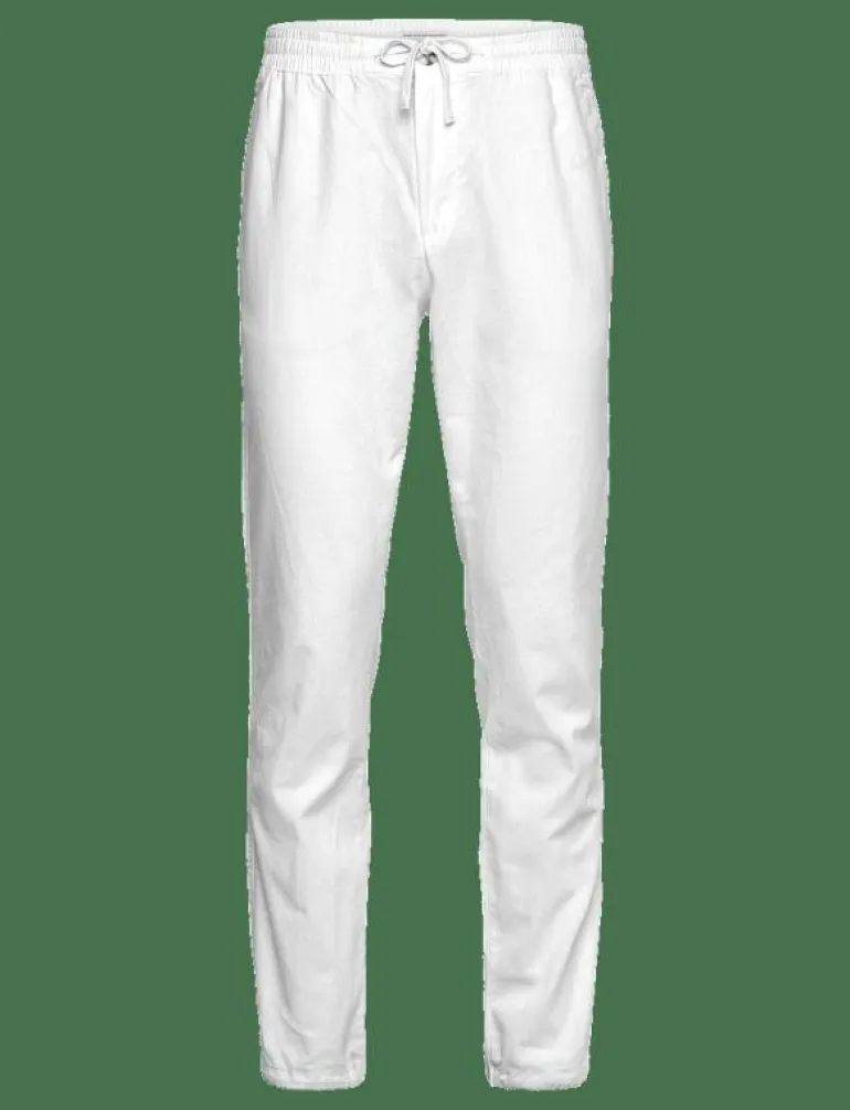 regular linen beach pants - Linnebyxor
