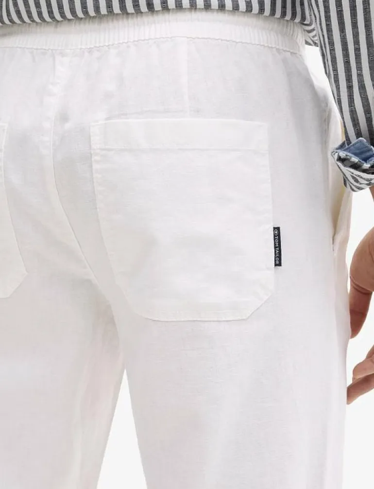 regular linen beach pants - Linnebyxor