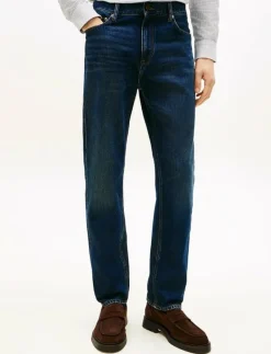 REGULAR MERCER RGD BEAR DBLUE - Regular jeans