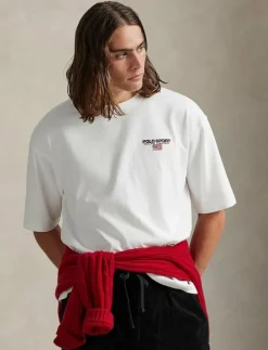 Relaxed Fit Polo Sport Jersey T-Shirt - Kortärmad t-shirt