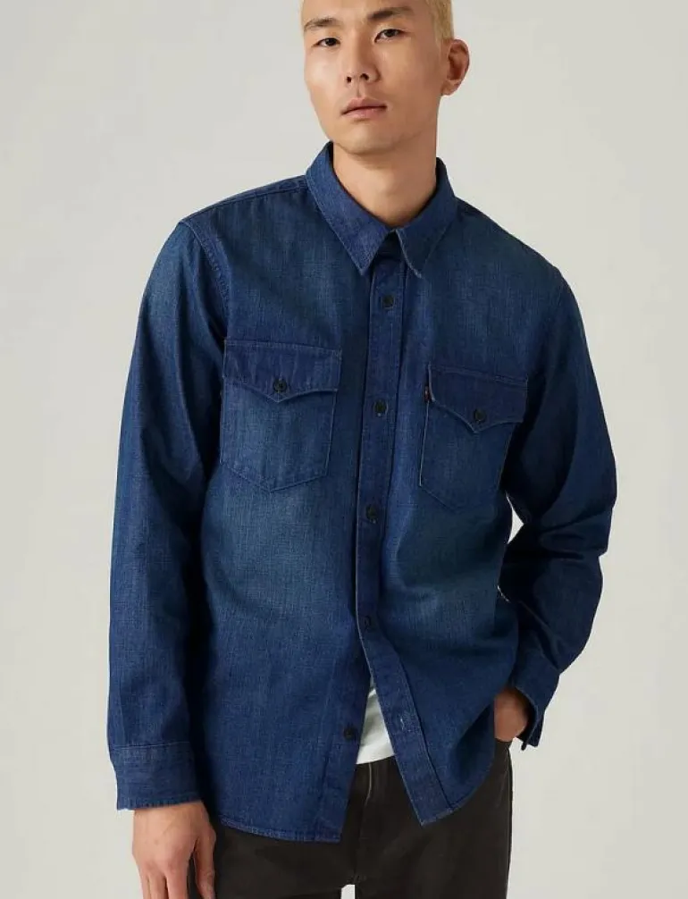 RELAXED FIT WESTERN TOO GOOD - Jeansskjortor