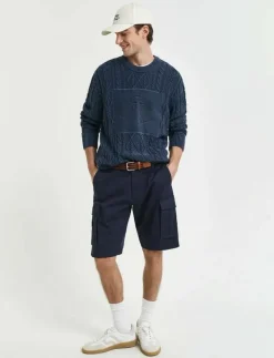 RELAXED TWILL CARGO SHORTS - Cargo shorts