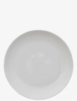 Relief - middags tallerken porcelæn white 4 stk 27 cm gaveæske - Mattallrikar