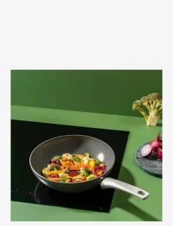 Renew ON Wokpan 28 cm Grey - Wokpannor