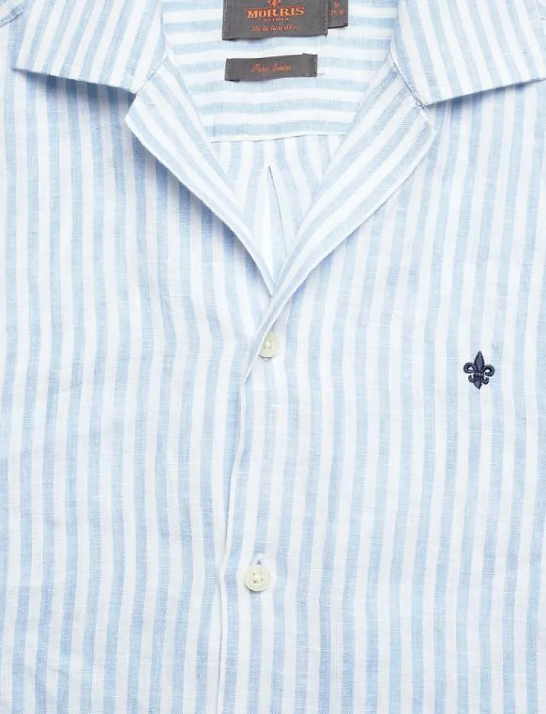 Resort Linen SS Shirt-Relaxed Fit - Linneskjortor