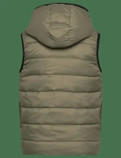 REVERSIBLE PUFFER JACKET - Väst