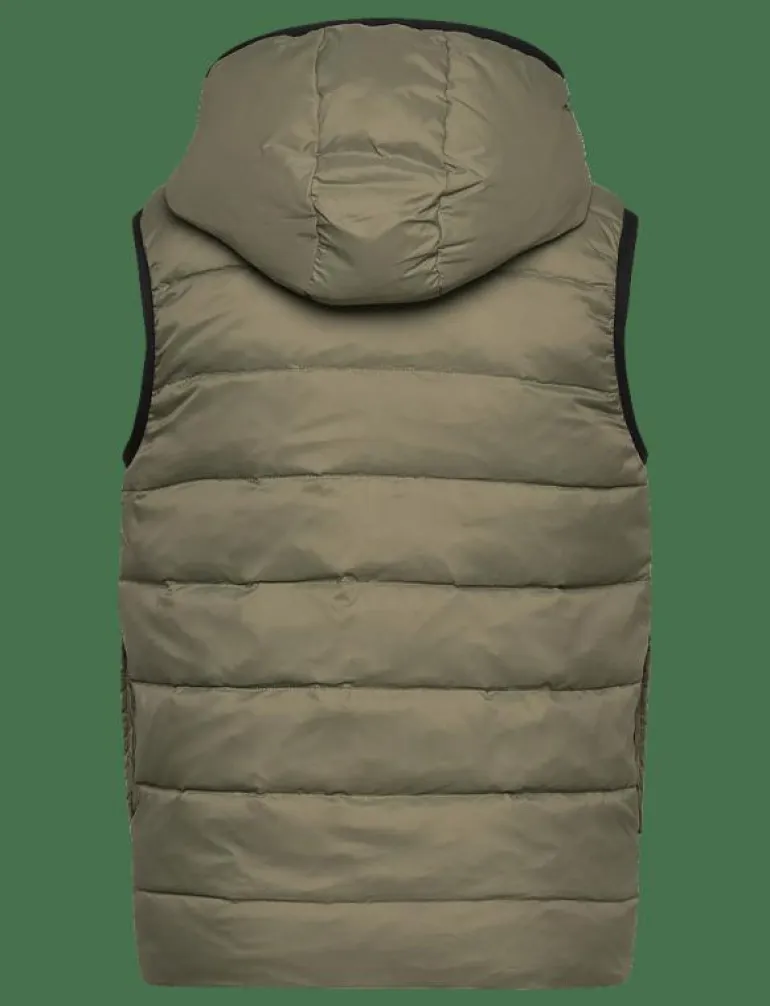 REVERSIBLE PUFFER JACKET - Väst