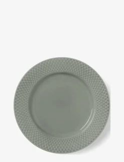 Rhombe Earth Lunchtallrik Ø21 cm moss - Mattallrikar