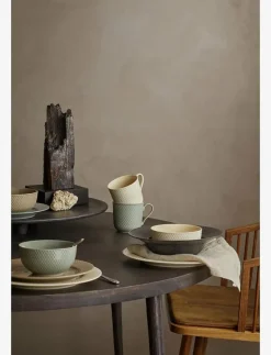 Rhombe Earth Lunchtallrik Ø21 cm moss - Mattallrikar