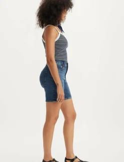 RIBCAGE BERMUDA SHORT BRINGING - Jeansshorts
