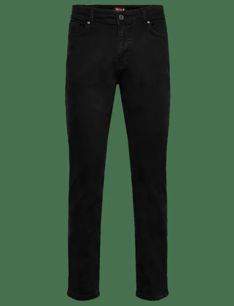 RICK REG BLCK DN MCS M JEANS - Regular jeans