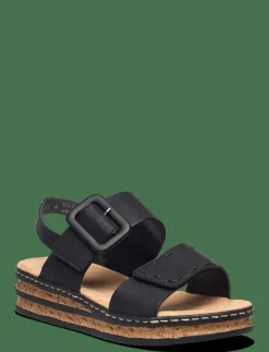 Rieker Ladies' sandals 62950-62 beige - Sandaler