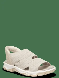 Rieker Ladies' sandals 68895-64 Beige - Sandaler