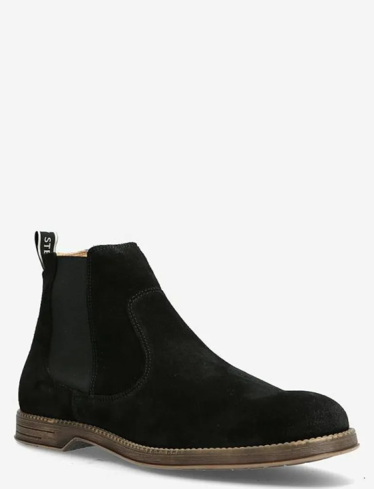 Risty Suede Black - Chelsea boots