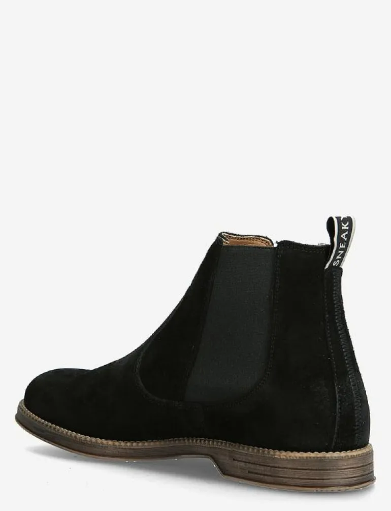 Risty Suede Black - Chelsea boots