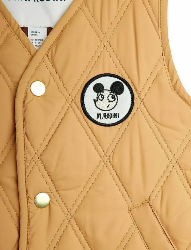 Ritzratz patch quilted vest - Väst