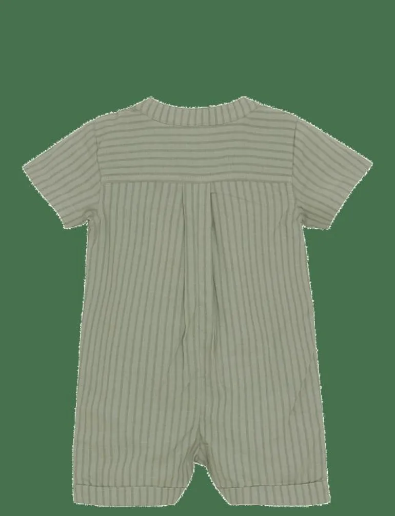 Romper SS Woven - Kortärmad bodysuit