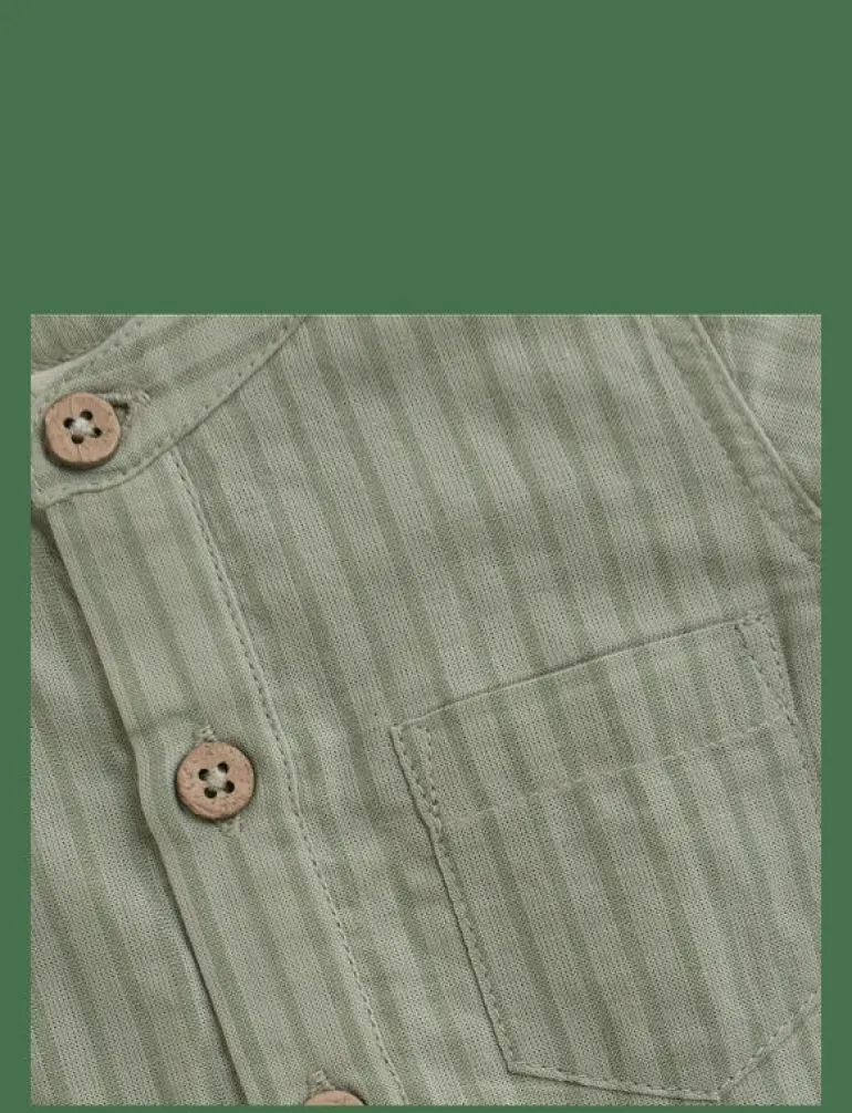 Romper SS Woven - Kortärmad bodysuit