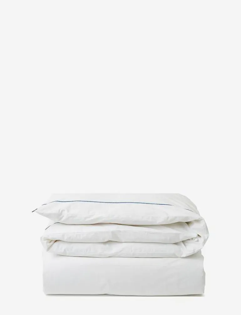 Rope Deco Embroidered Cotton Poplin Bed Set - Påslakanset