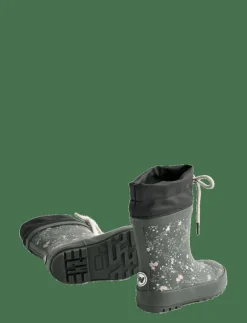 Rubber Boot Thermo Print - Höga gummistövlar