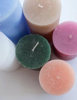 Rustic Pillar Candles - Blockljus