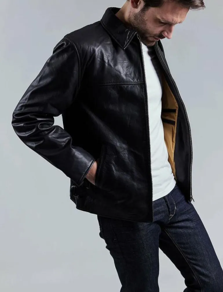 Rusty Dusty Leather Jacket - Skinnjackor