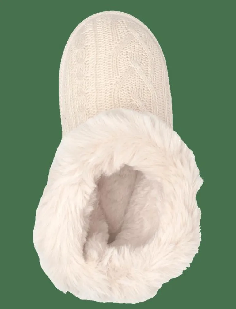 SAAR CABLE KNIT BOOT - Inneskor