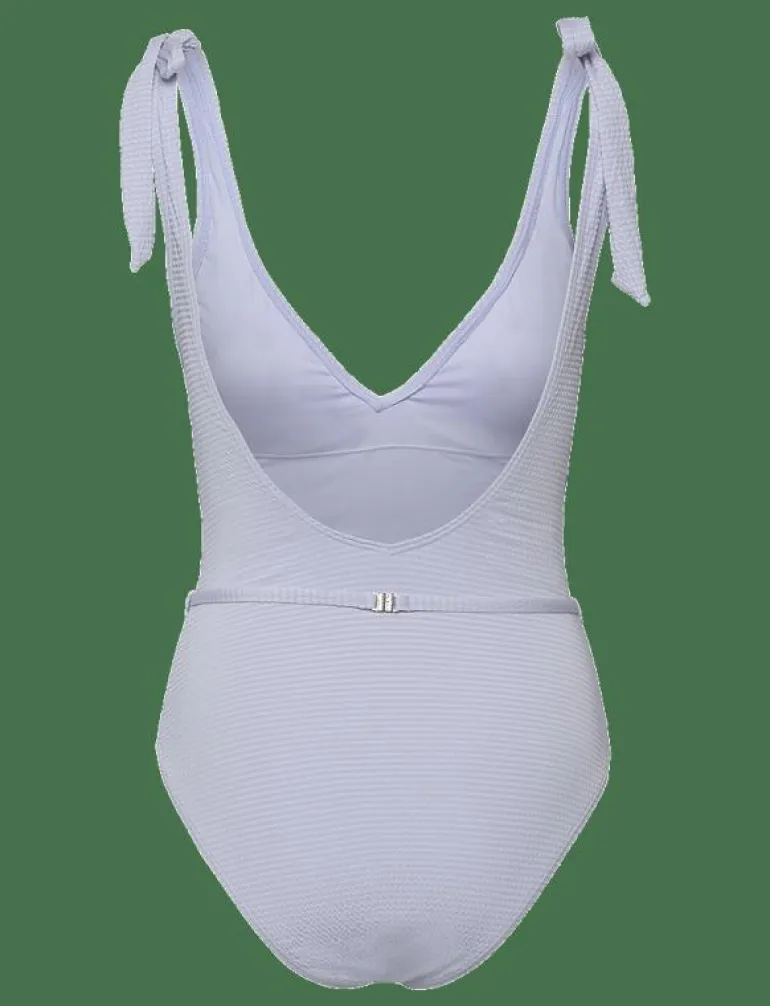 Sally v-neck swimsuit - Baddräkter