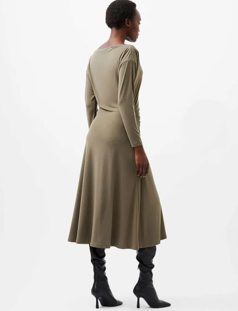 SAMIRA JERSEY DRESS - Midiklänningar