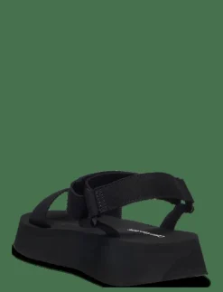 SANDAL VELCRO WEBBING MG - Platåsandaler