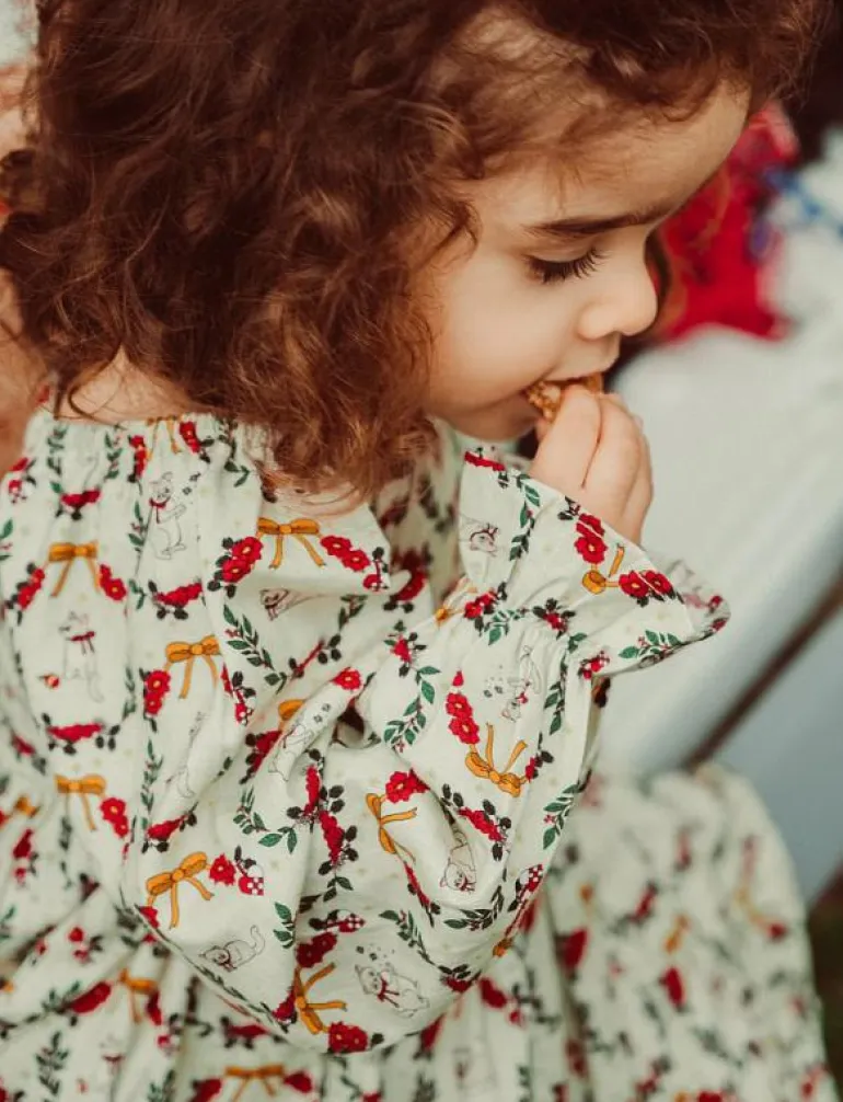 Sarah dress - Långärmade vardagsklänningar