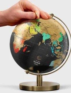Scratch Globe Large - Skulpturer & Porslinsfigurer