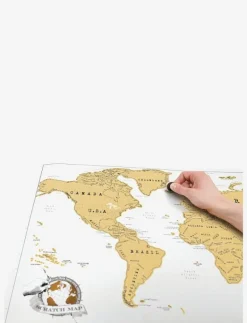 Scratch Map World - Posters