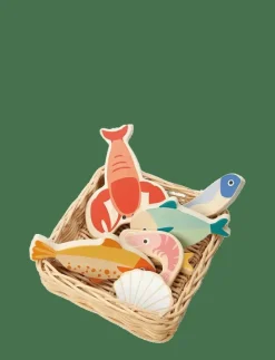 Seafood Basket - Leksaksmat & Leksakstårtor
