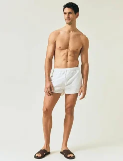 Seersucker Swim Shorts - Badbyxor