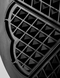 Select double waffle maker 1600 W black - Våffeljärn