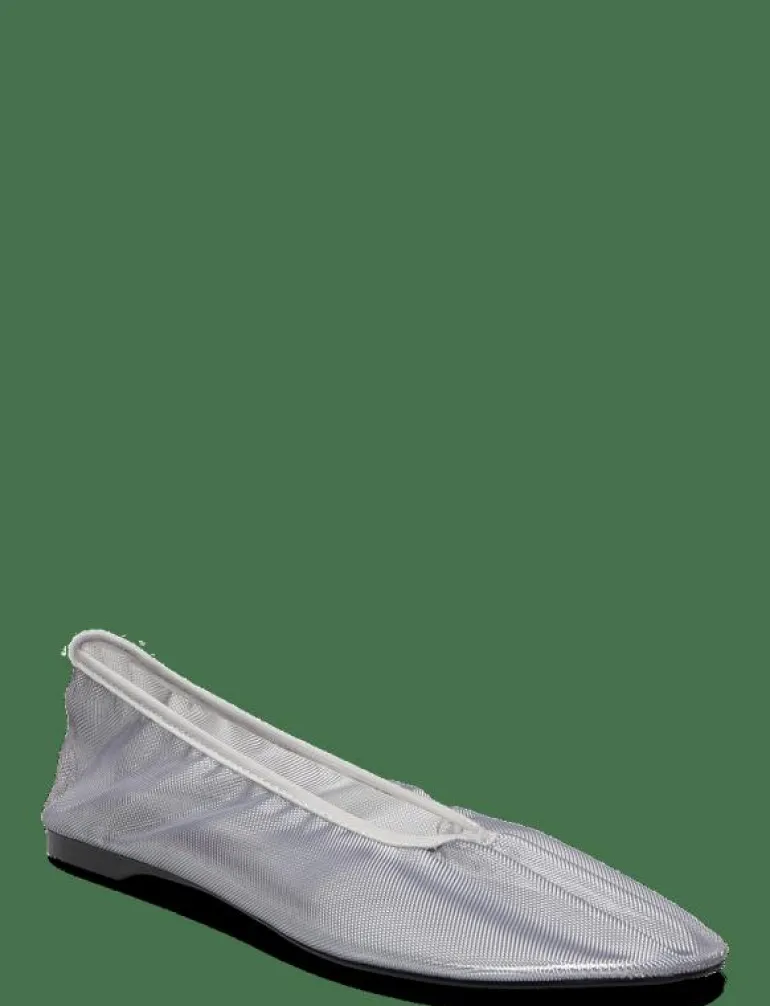 Semi-transparent mesh ballet flats - Ballerinas